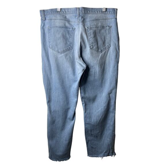 L'AGENCE Sada High Rise Slim Fit Cropped Light Wash Jeans Size 31 - Picture 4 of 9